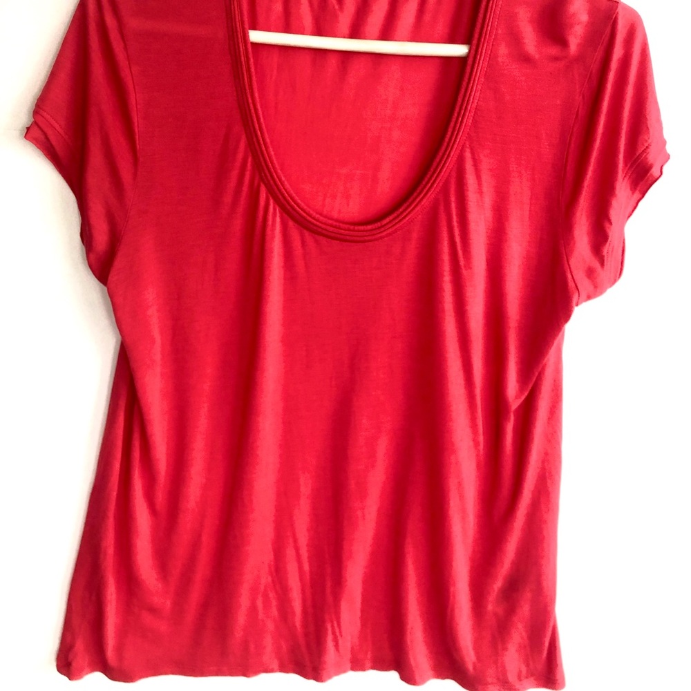 Elie Tahari Scoop Blouse, 100% Modal